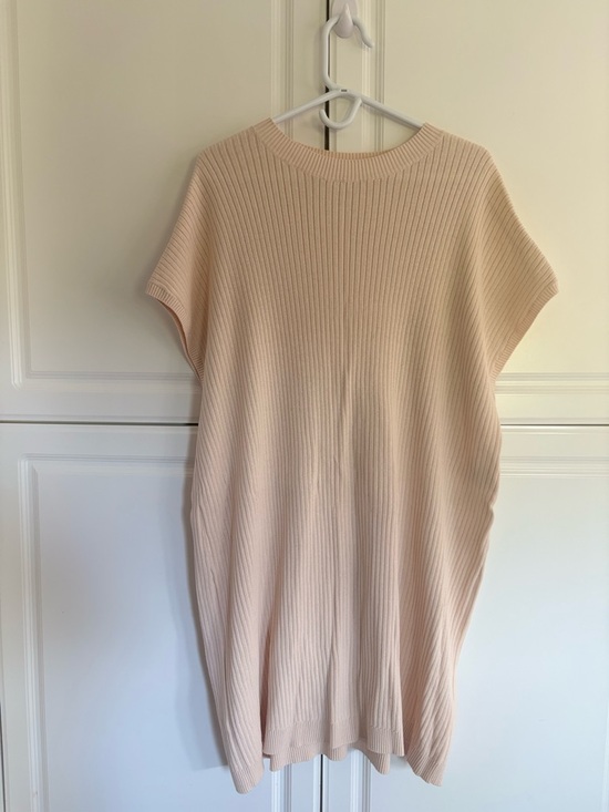 Emma Knudsen Dresses & Skirts - Never worn. Classic Ribbed Mini Dress in cream